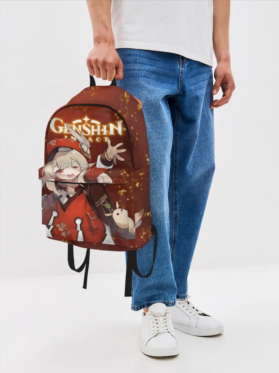 Рюкзак джинсовый / КЛИ | KLEE | ГЕНШИН