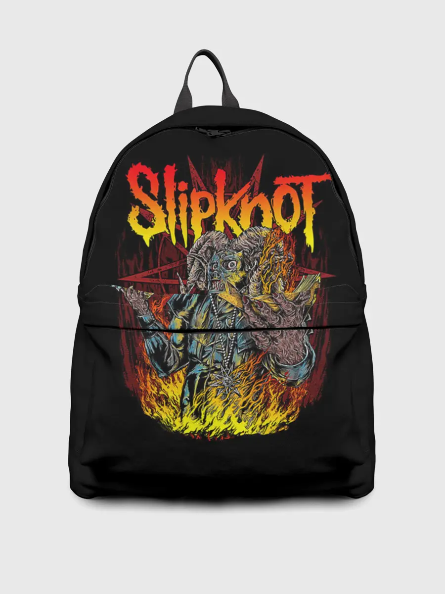 Рюкзак джинсовый / SLIPKNOT THE GRAY CHAPTER