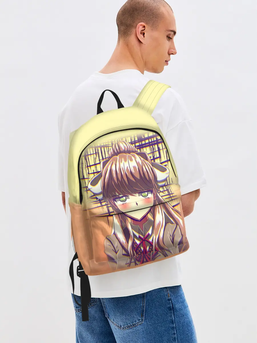 Рюкзак джинсовый / Game Doki Doki Literature Club