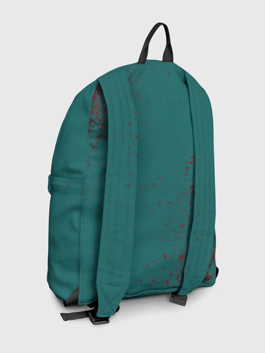 Рюкзак джинсовый / ИГРА В КАЛЬМАРА ПЕРСОНАЖ 001