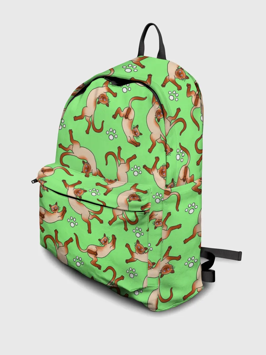 Рюкзак джинсовый / Сиамские коты