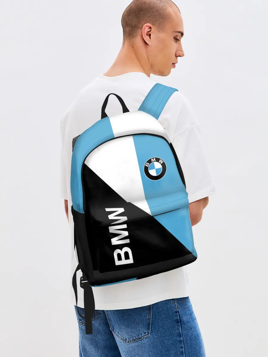 Рюкзак джинсовый / BMW, спорт