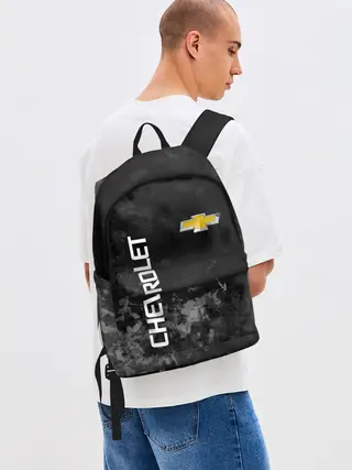 Рюкзак джинсовый / Chevrolet, gray