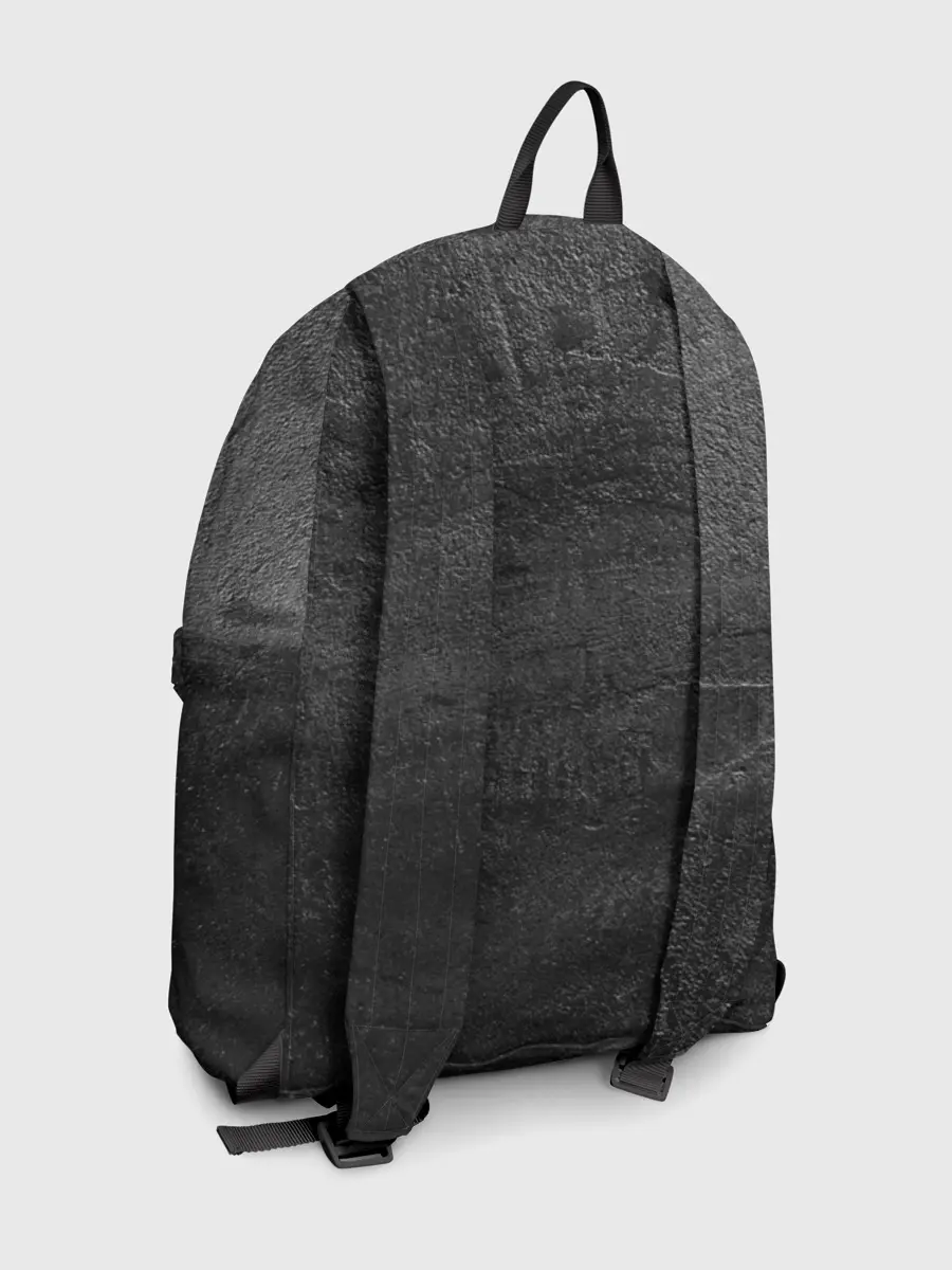 Рюкзак джинсовый / Волчий отпечаток золотом | Символ Велеса