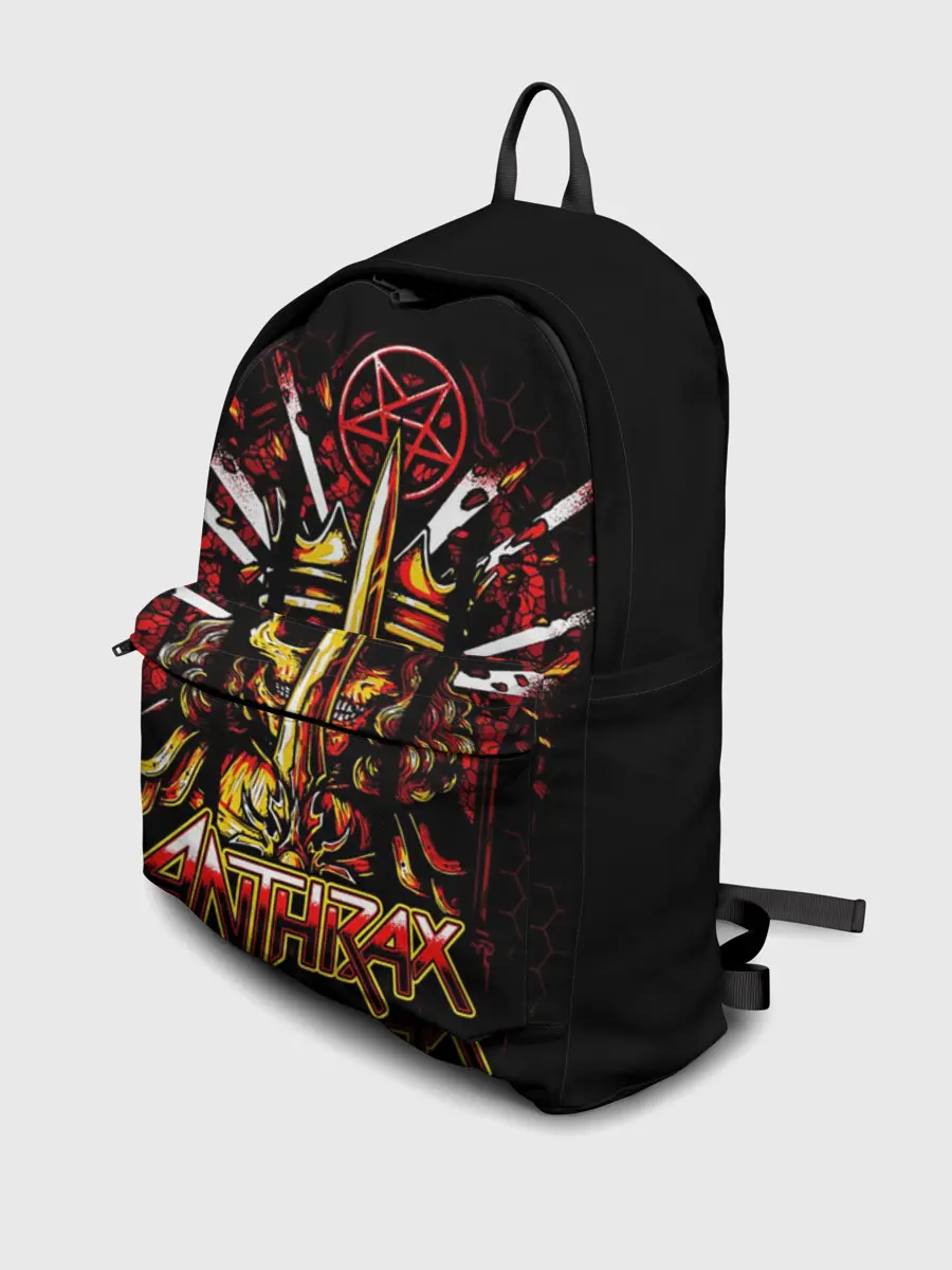 Рюкзак джинсовый / Anthrax - For All Kings