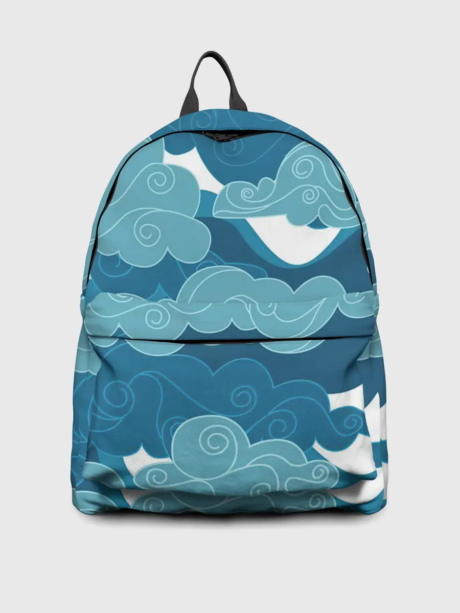 Рюкзак джинсовый / Облака Греции