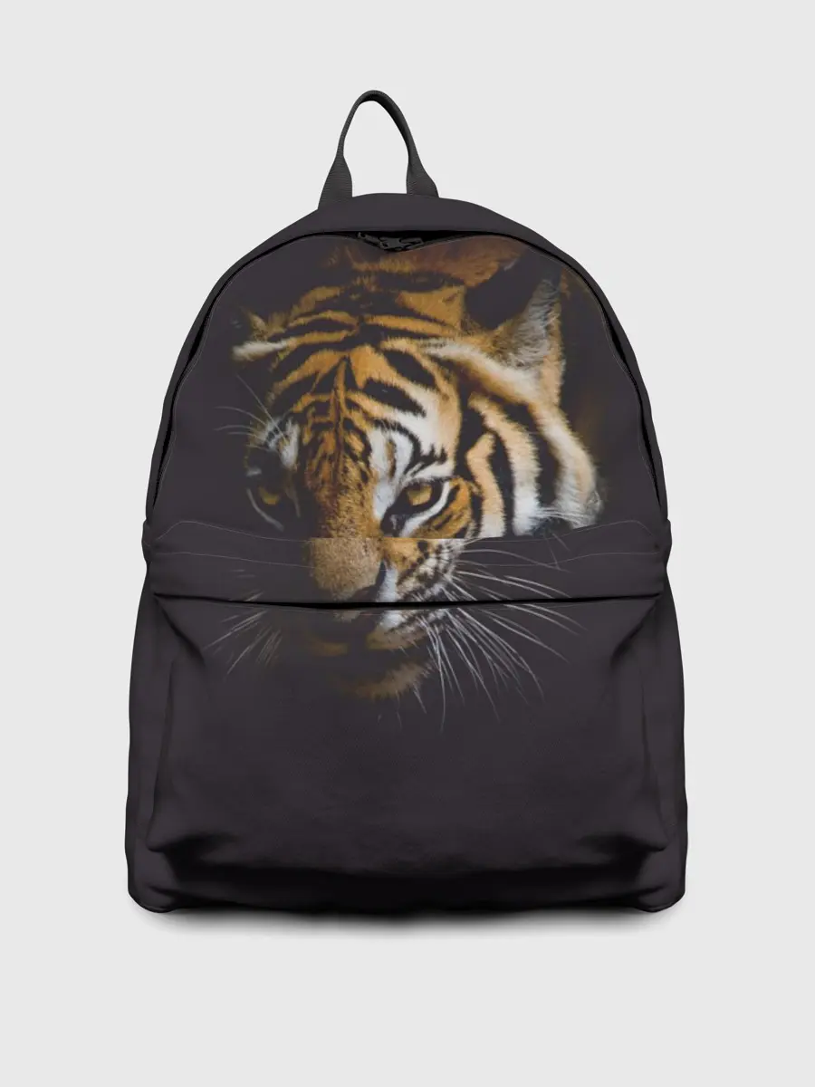 Рюкзак джинсовый / Год тигра. Голова