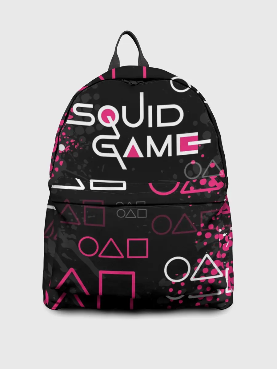 Рюкзак джинсовый / ИГРА В КАЛЬМАРА / ГРАНЖ ЛОГО