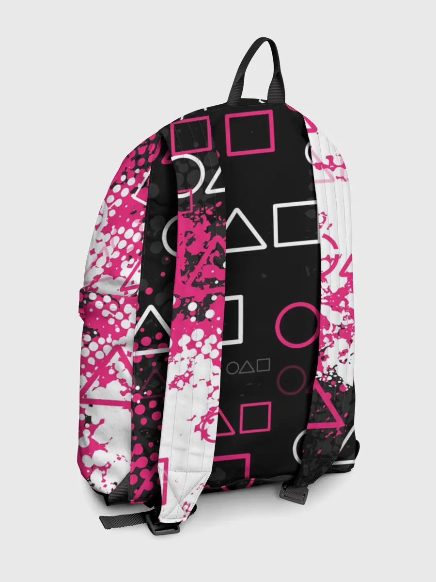 Рюкзак джинсовый / ИГРА В КАЛЬМАРА / ГРАНЖ ЛОГО