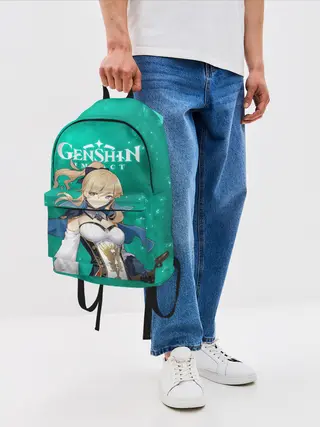 Рюкзак джинсовый / ДЖИНН ИЗ МОНДШТАДТА | JEAN