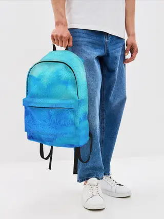 Рюкзак джинсовый / Глубина льда