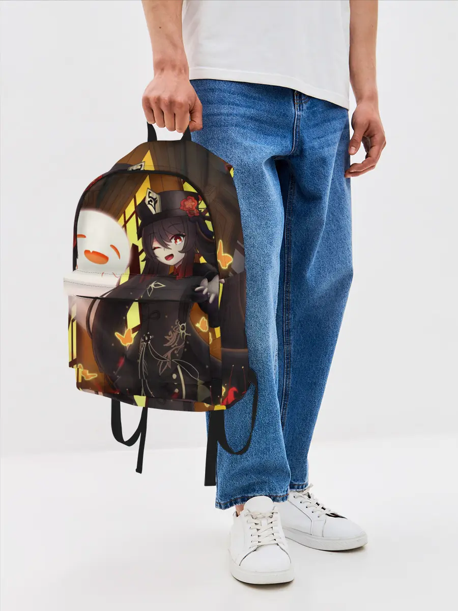 Рюкзак джинсовый / Ху Тао | Genshin Impact