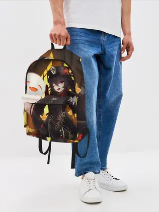 Рюкзак джинсовый / Ху Тао | Genshin Impact