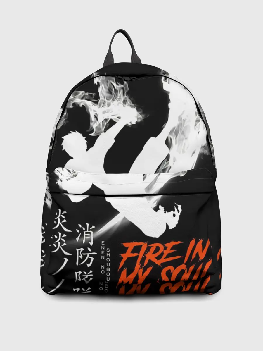 Рюкзак джинсовый / Пламенный отряд