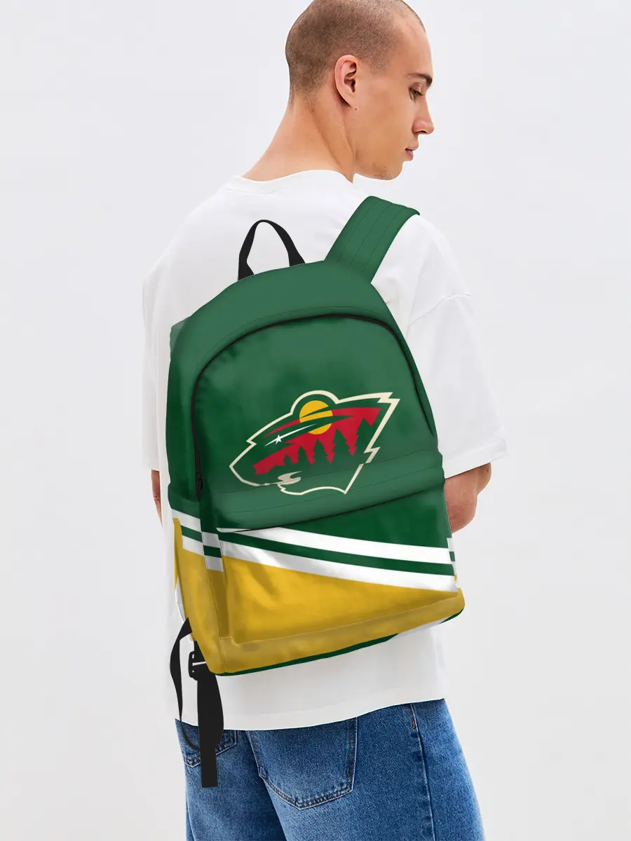 Рюкзак джинсовый / Minnesota Wild NHL