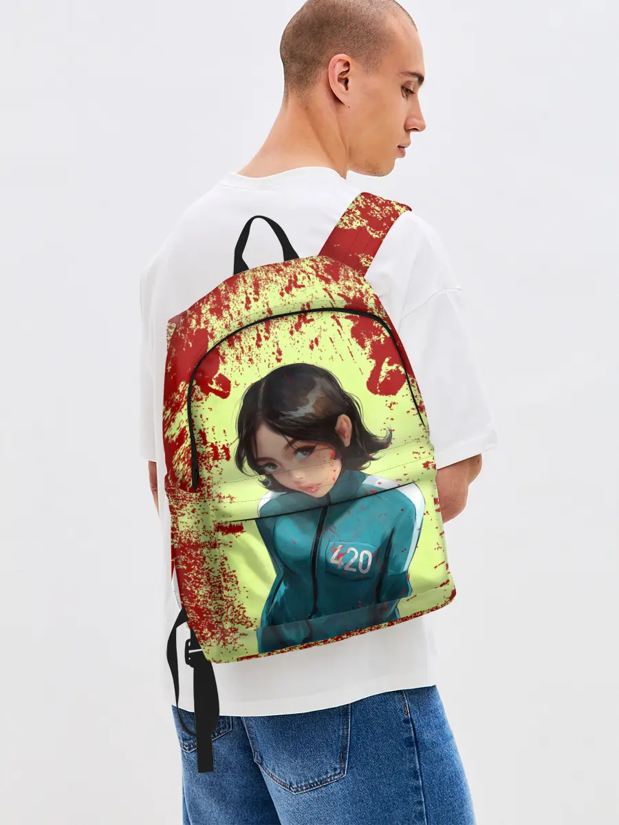 Рюкзак джинсовый / Номер 420 | Случайный игрок