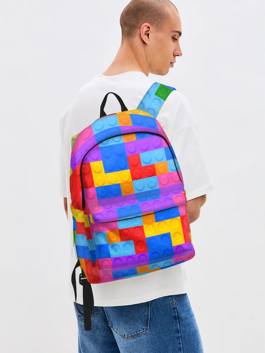 Рюкзак джинсовый / Лего-го