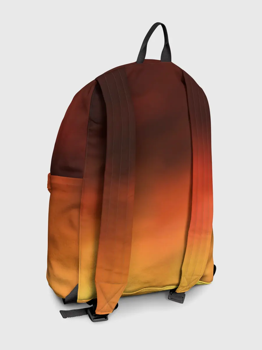 Рюкзак джинсовый / Сайтама в огне One Punch-Man