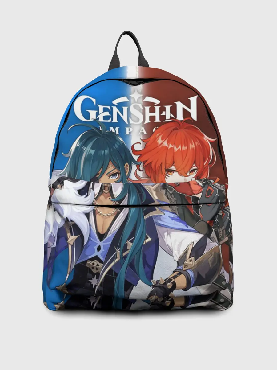 Рюкзак джинсовый / КЭЙА И ДИЛЮК | ГЕНШИН