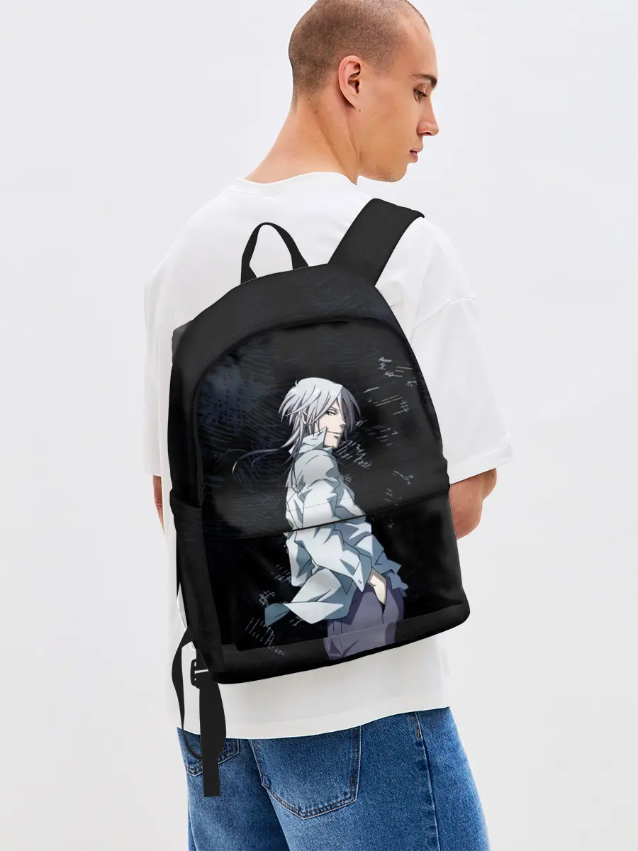 Рюкзак джинсовый / Макишима из Психо паспорт