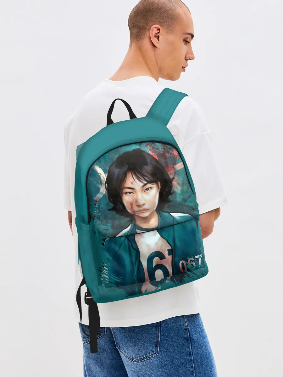 Рюкзак джинсовый / Кан Сэ Бёк - игрок 067