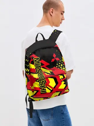 Рюкзак джинсовый / Mitsubishi