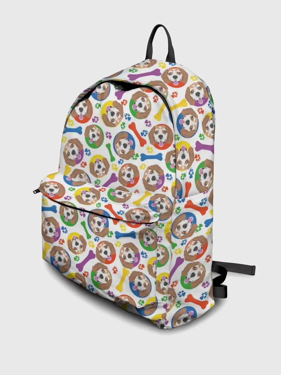 Рюкзак джинсовый / Бигль