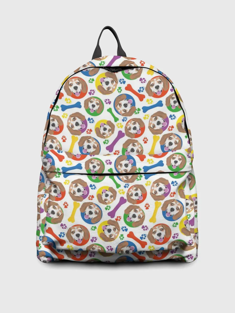 Рюкзак джинсовый / Бигль