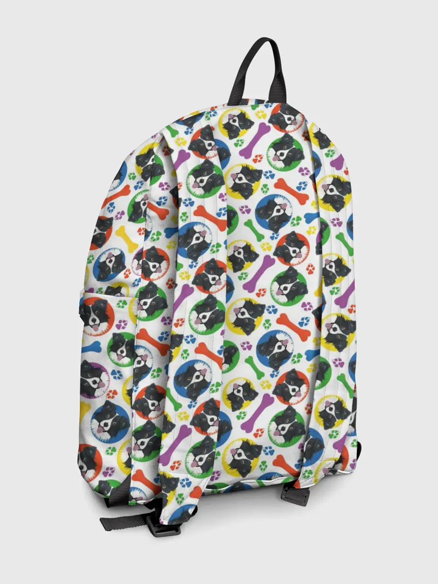 Рюкзак джинсовый / Бордер-Колли