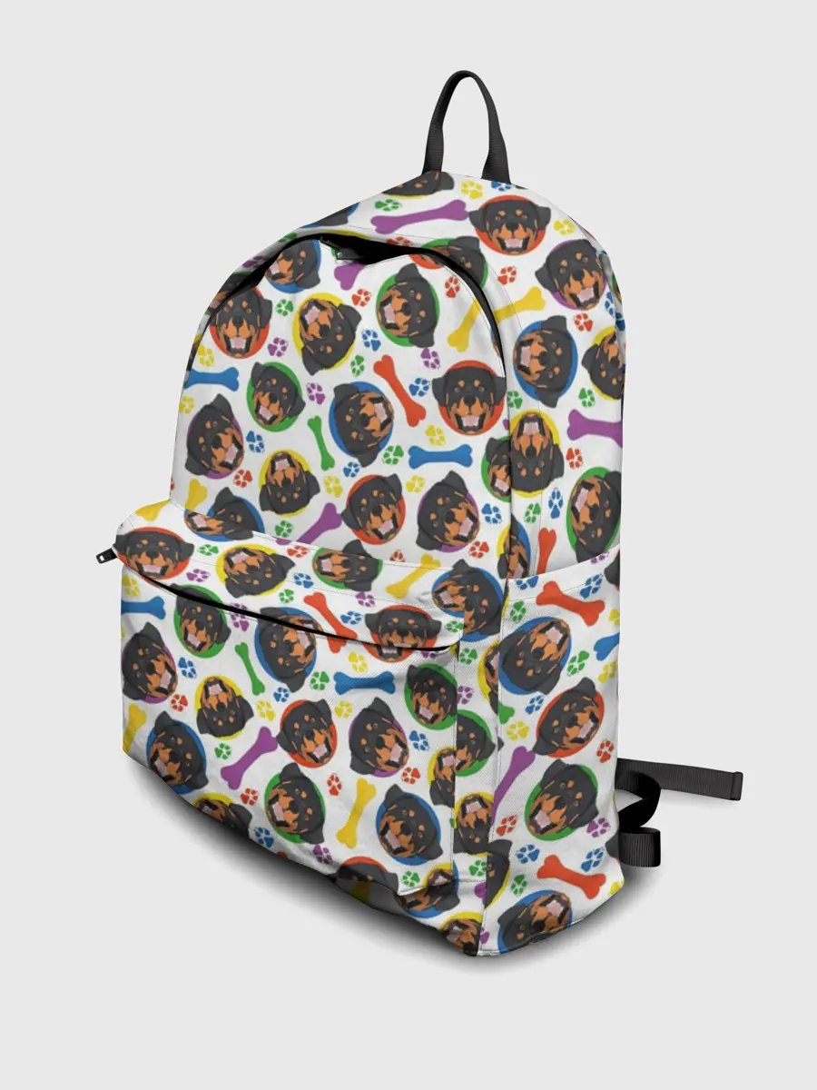 Рюкзак джинсовый / Ротвейлер