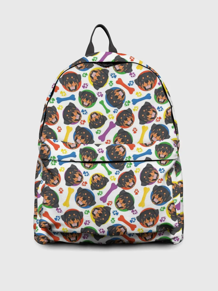 Рюкзак джинсовый / Ротвейлер