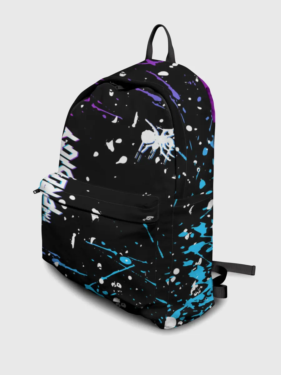 Рюкзак джинсовый / The Prodigy | паук