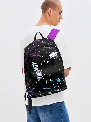 Рюкзак джинсовый / The Prodigy | паук