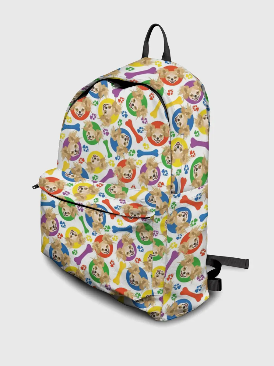 Рюкзак джинсовый / Чихуахуа