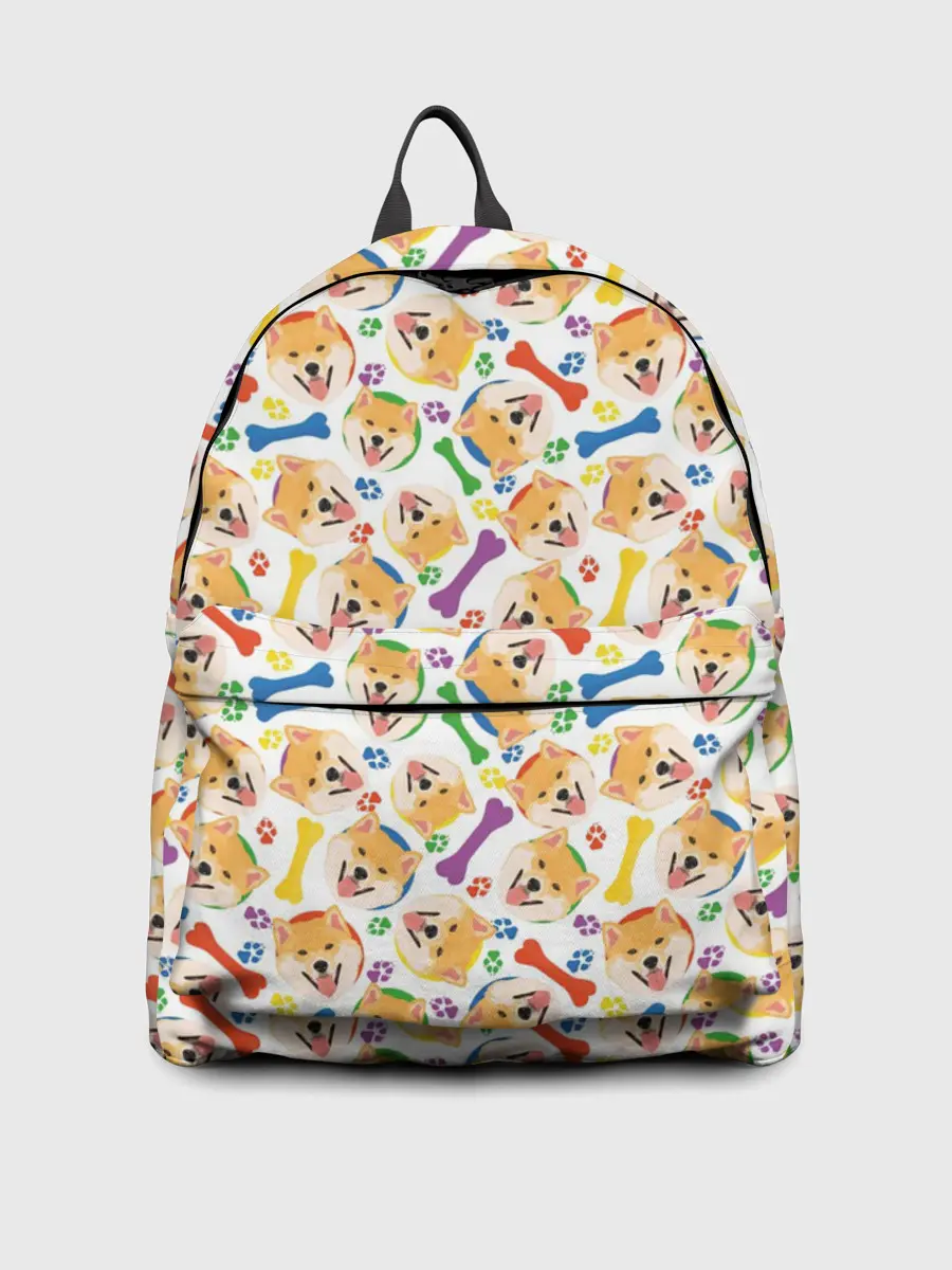 Рюкзак джинсовый / Сиба Ину