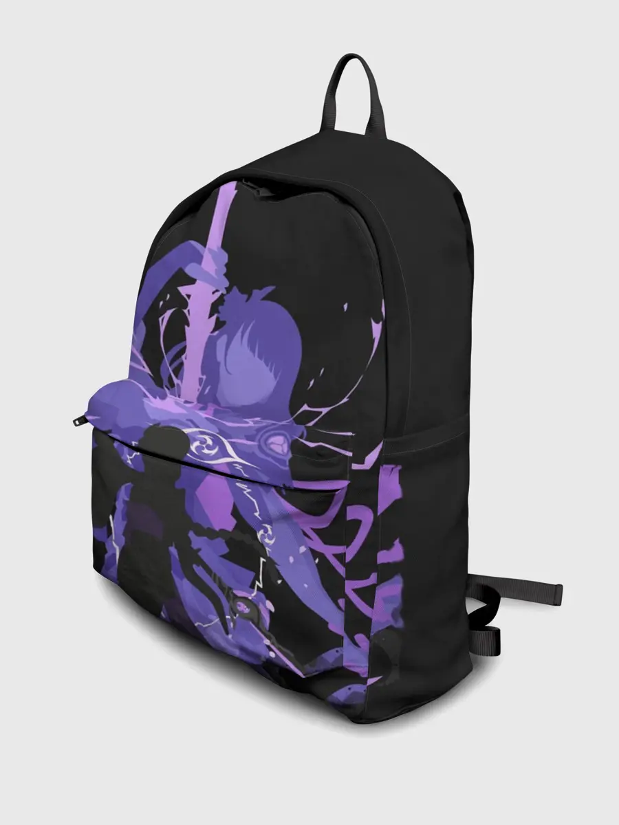 Рюкзак джинсовый / Genshin Impact Raiden