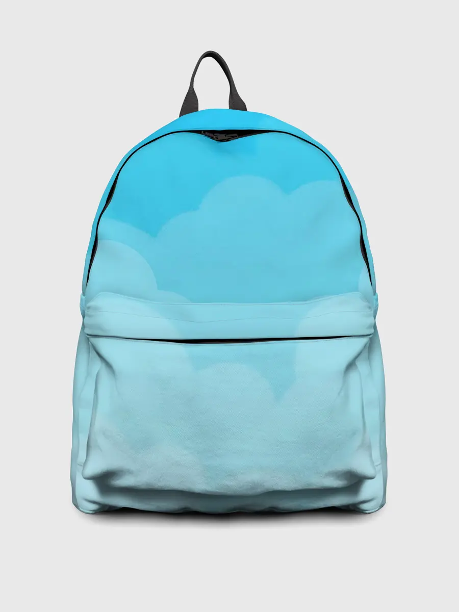 Рюкзак джинсовый / Голубые облака