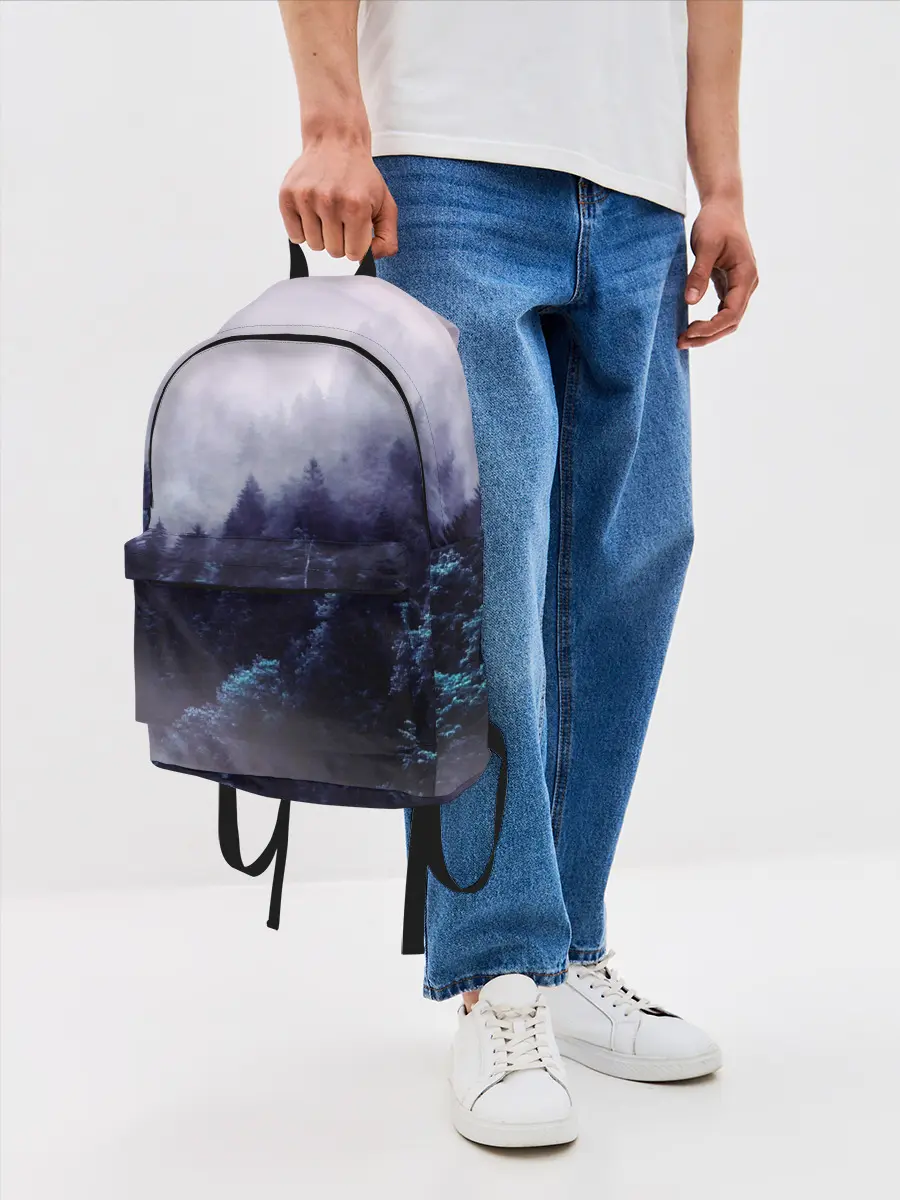 Рюкзак джинсовый / ЛЕСНОЙ ТУМАН