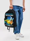 Рюкзак джинсовый / MINECRAFT THE ISLAND