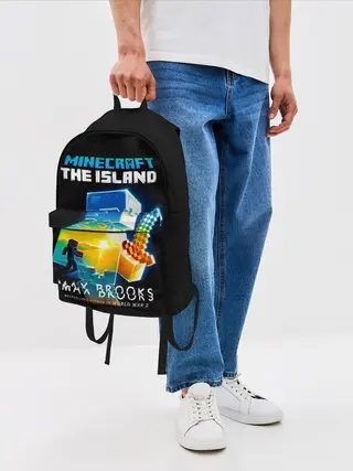 Рюкзак джинсовый / MINECRAFT THE ISLAND