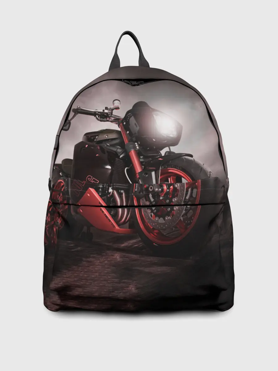 Рюкзак джинсовый / СУПЕРБАЙК