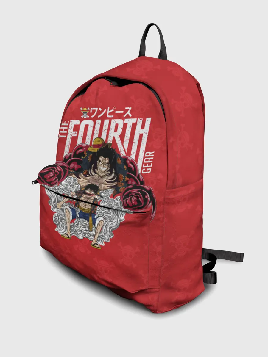 Рюкзак джинсовый / Луффи | резиновый Лу One Piece