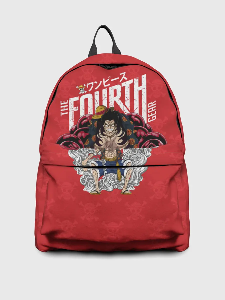 Рюкзак джинсовый / Луффи | резиновый Лу One Piece