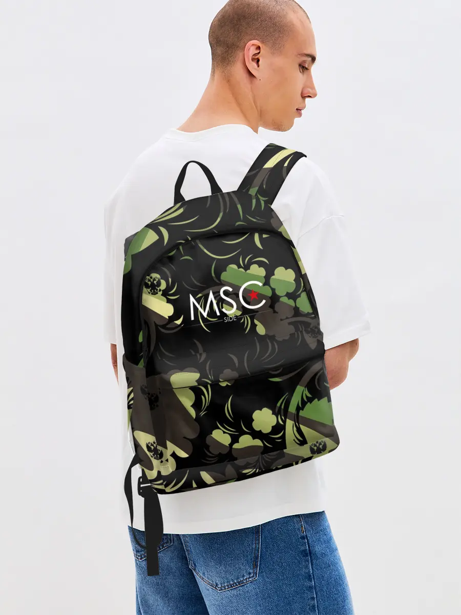 Рюкзак джинсовый / Russia | Камуфляж