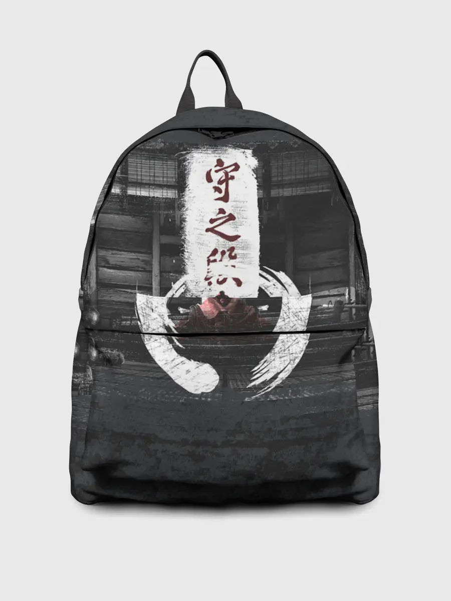 Рюкзак джинсовый / Самурай | Призрак Цусимы