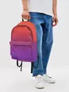 Рюкзак джинсовый / Оранжевый и Фиолетовый