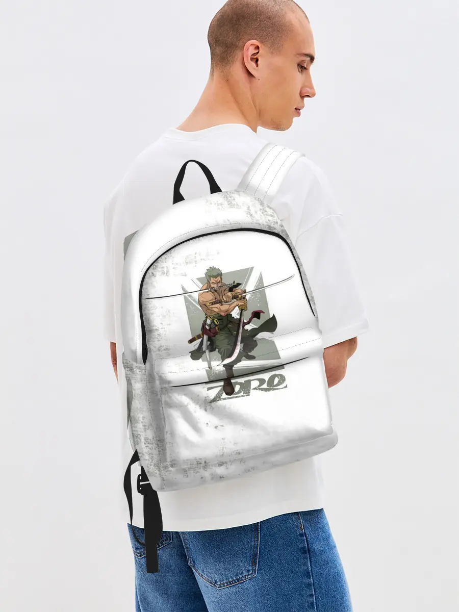 Рюкзак джинсовый / Зоро One Piece. Большой куш