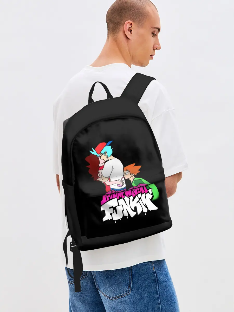 Рюкзак джинсовый / Boyfriend, Girlfriend and Pico