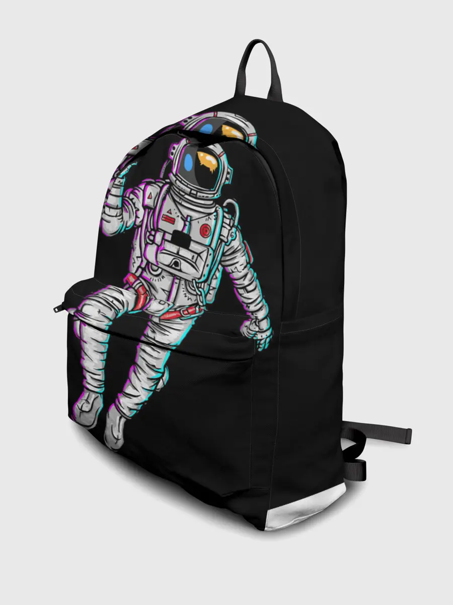 Рюкзак джинсовый / Космонавт