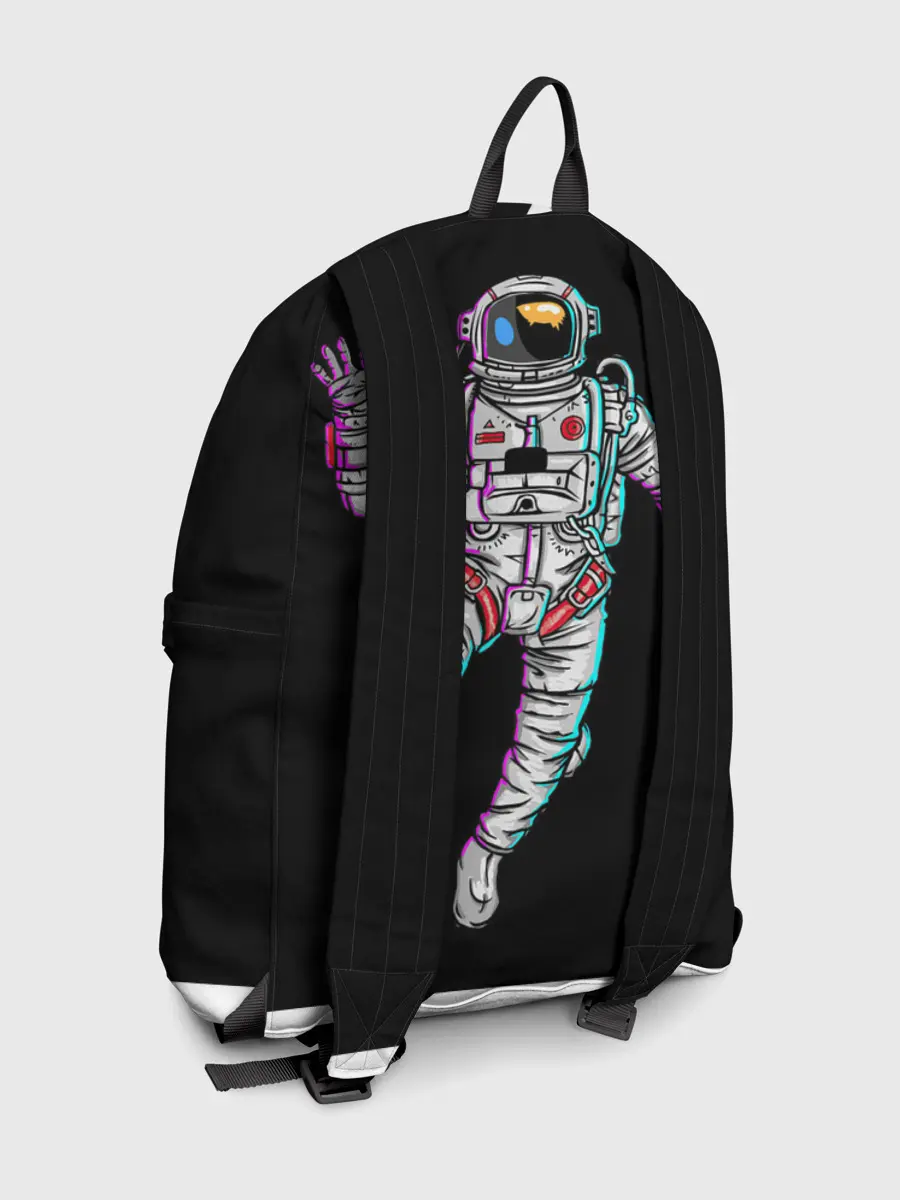 Рюкзак джинсовый / Космонавт